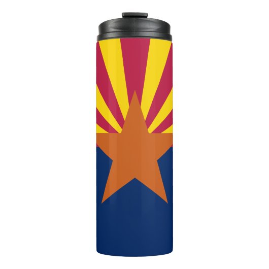 Bouteilles Isothermes Drapeau de l'État de l'Arizona (Devant)