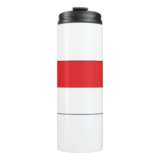 Bouteilles Isothermes Drapeau de l'Indonésie (Devant)