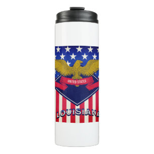 Bouteilles Isothermes Drapeau de Louisiane États-Unis
