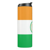 Bouteilles Isothermes Drapeau de Miami, Floride Tumbler thermique (Tourné sur la gauche)