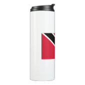 Bouteilles Isothermes Drapeau de Trinité-et-Tobago (Tourné sur la gauche)