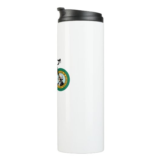 Bouteilles Isothermes Drapeau de Washington (Tourné sur la droite)