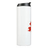 Bouteilles Isothermes Drapeau des Tonga (Tourné sur la gauche)