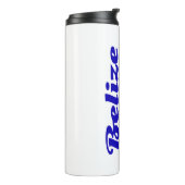 Bouteilles Isothermes Drapeau du Belize (Tourné sur la gauche)