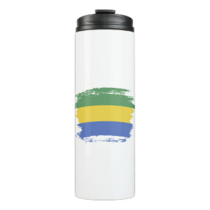 Bouteilles Isothermes Drapeau du Gabon