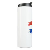 Bouteilles Isothermes Drapeau du Paraguay (Tourné sur la gauche)