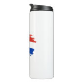 Bouteilles Isothermes Drapeau du Paraguay (Tourné sur la droite)