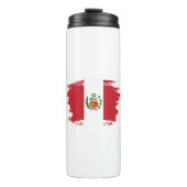 Bouteilles Isothermes Drapeau du Pérou (Devant)