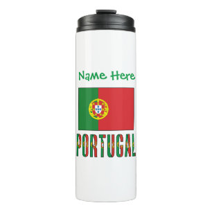 Bouteilles Isothermes Drapeau du Portugal Personnalisé