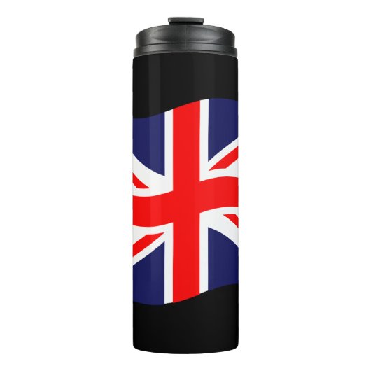 Bouteilles Isothermes Drapeau du Royaume-Uni + vos idées (Devant)