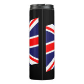 Bouteilles Isothermes Drapeau du Royaume-Uni + vos idées (Dos)