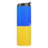 Bouteilles Isothermes Drapeau d'Ukraine - Dove of Peace - Freedom - Peac (Tourné sur la gauche)