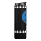 Bouteilles Isothermes Drapeau écossais Patriotique Mug, Rampant (Tourné sur la gauche)