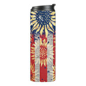 Bouteilles Isothermes Drapeau et tournesols (Tourné sur la gauche)