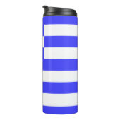 Bouteilles Isothermes Drapeau Grec Totalement (Tourné sur la droite)