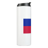 Bouteilles Isothermes Drapeau Haïti (Tourné sur la gauche)