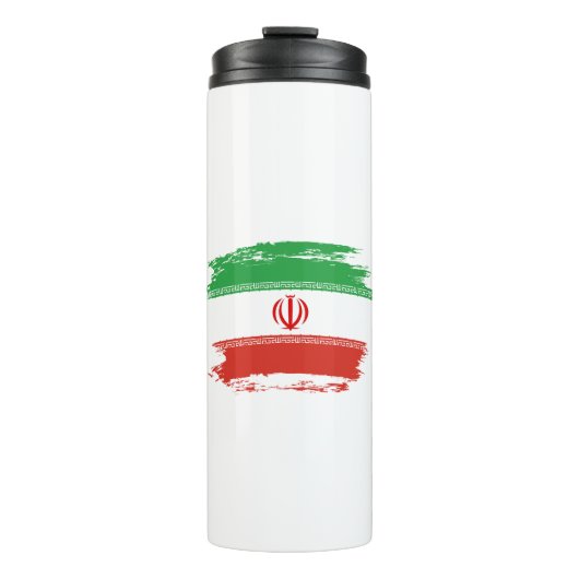 Bouteilles Isothermes Drapeau iranien (Devant)