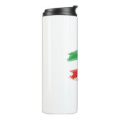 Bouteilles Isothermes Drapeau iranien (Tourné sur la gauche)