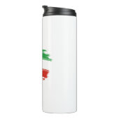Bouteilles Isothermes Drapeau iranien (Tourné sur la droite)