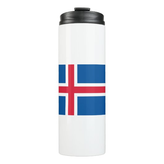 Bouteilles Isothermes Drapeau Islande (Devant)