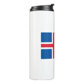 Bouteilles Isothermes Drapeau Islande (Tourné sur la gauche)