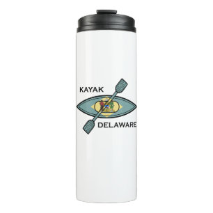 Bouteilles Isothermes Drapeau Kayak Delaware