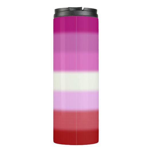 Bouteilles Isothermes Drapeau lesbien de fierté de Falln (Dos)