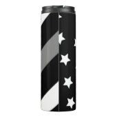 Bouteilles Isothermes Drapeau noir gris de l'agent de correction Tumble  (Dos)