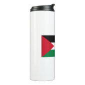Bouteilles Isothermes Drapeau palestinien (Tourné sur la gauche)