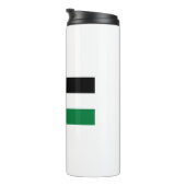 Bouteilles Isothermes Drapeau palestinien (Tourné sur la droite)