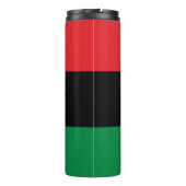 Bouteilles Isothermes Drapeau panafricain de l'UNIA (Dos)