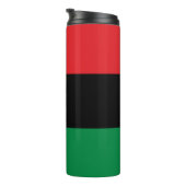 Bouteilles Isothermes Drapeau panafricain de l'UNIA (Tourné sur la droite)