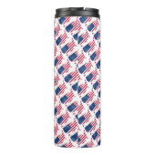 Bouteilles Isothermes Drapeau patriotique américain AMÉRICAIN (Dos)