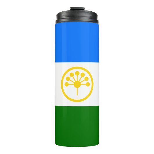 Bouteilles Isothermes Drapeau patriotique Bachkortostan (Devant)