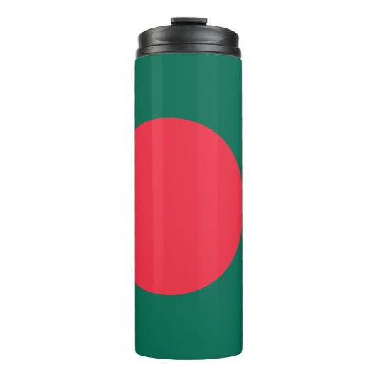 Bouteilles Isothermes Drapeau patriotique du Bangladesh (Devant)