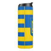 Bouteilles Isothermes Drapeau patriotique ukrainien, Ukraine (Tourné sur la gauche)