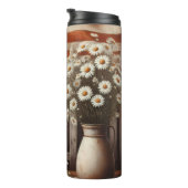 Bouteilles Isothermes Drapeau rustique et charme de marguerites (Tourné sur la droite)