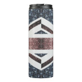 Bouteilles Isothermes Drapeau rustique UK rouge bleu étincelants parties (Dos)