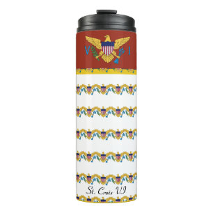 Bouteilles Isothermes Drapeau St. Croix St. Thomas US Virgin Islands USV