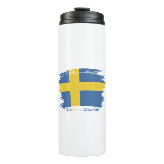 Bouteilles Isothermes Drapeau suédois (Devant)