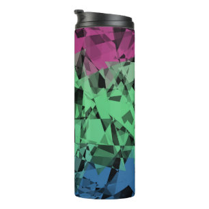 Bouteilles Isothermes Drapeau super Eclectique Retro Trippé Polysexuel P