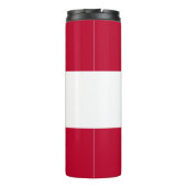 Bouteilles Isothermes Drapeau total de l'Autriche (Dos)