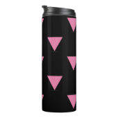 Bouteilles Isothermes Drapeau triangle rose de SlipperyJoe symbol rose v (Tourné sur la droite)