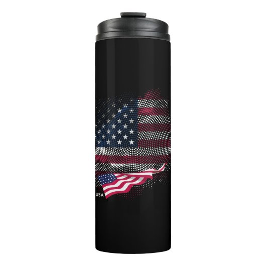 Bouteilles Isothermes Drapeau USA (Devant)