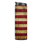 Bouteilles Isothermes Drapeau USA / Grunged (Tourné sur la droite)