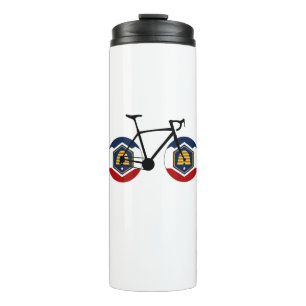 Bouteilles Isothermes Drapeau Utah Cyclisme