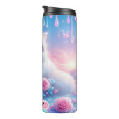 Bouteilles Isothermes Dreamy Kitten : Roses roses, Yeux Bleus (Tourné sur la droite)