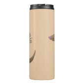 Bouteilles Isothermes Drôle armadillo joyeux dessin animé (Dos)