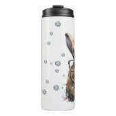 Bouteilles Isothermes Drôle cadeau, Bunnie, Café, Cadeau Ami (Devant)