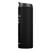 Bouteilles Isothermes Drôle café Style de nom personnalisé (Tourné sur la droite)